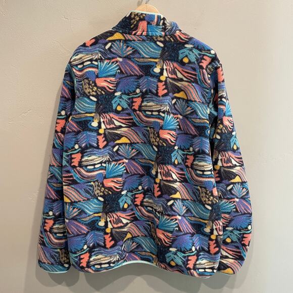 Patagonia Women's Lightweight Synchilla Snap-T Pullover Multi Color - Size: XL - Picture 3 of 7